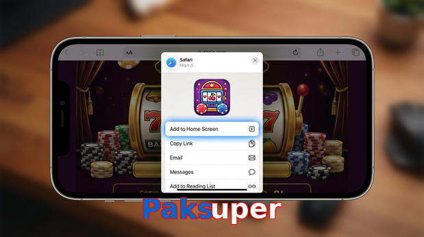 Game list for Paksuper ios section