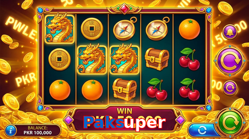 Main screen of Paksuper pg page for PK players