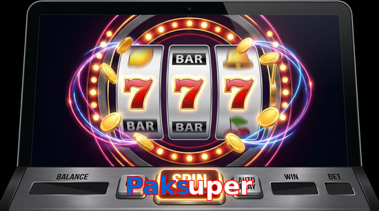 Main screen of Paksuper slots page for PK players