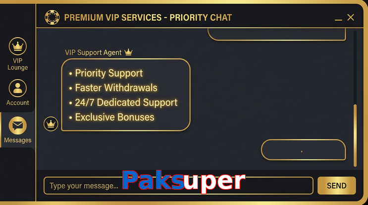 Payment and PKR controls in Paksuper